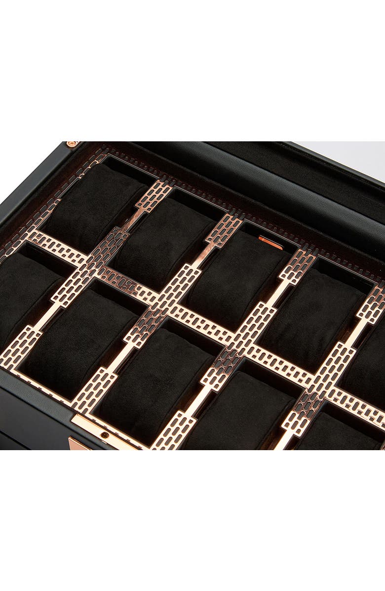 WOLF Axis 10 Piece Watch Box, Alternate, color, Copper
