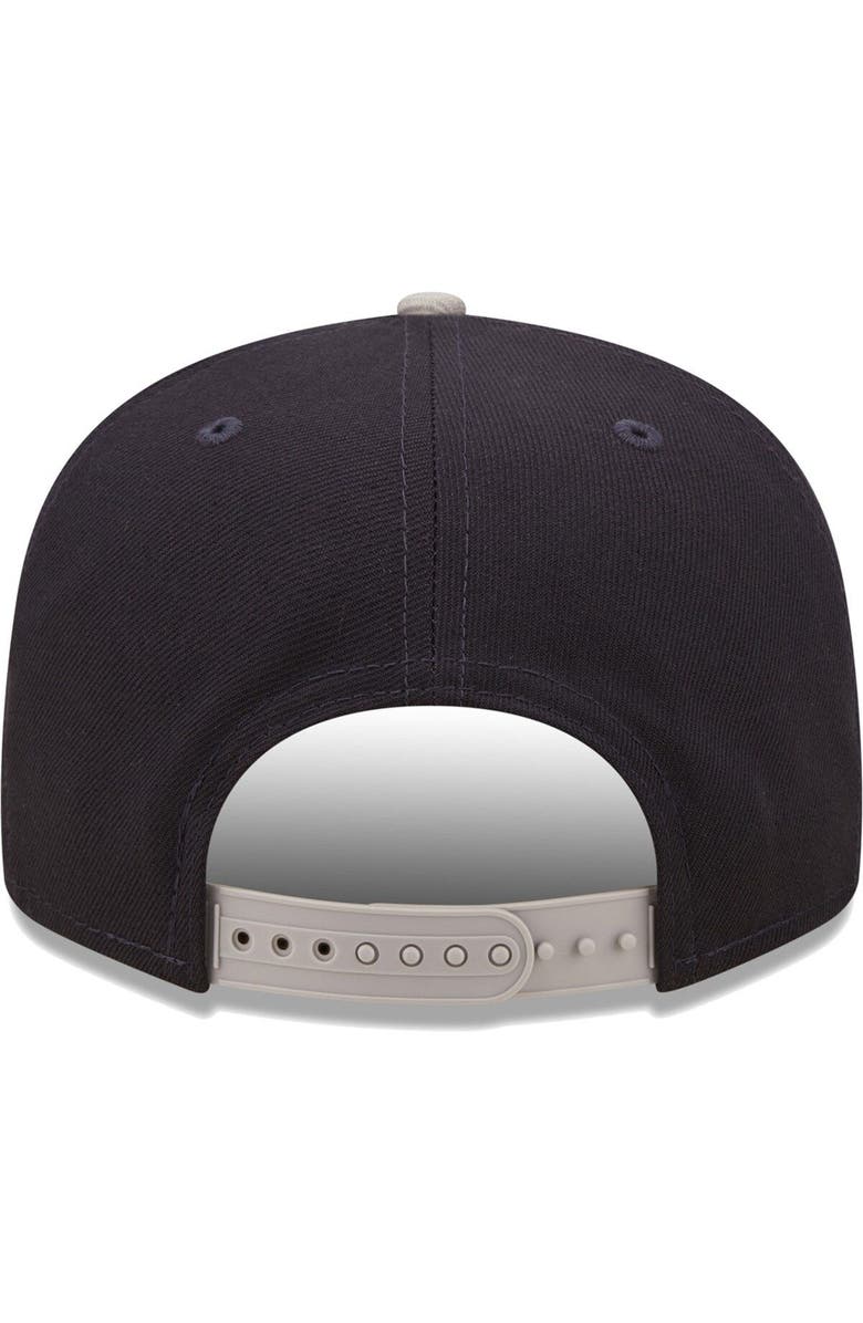 New Era Men's New Era Navy/Gray New York Yankees Team Script 9FIFTY Adjustable Snapback Hat, Alternate, color, Navy