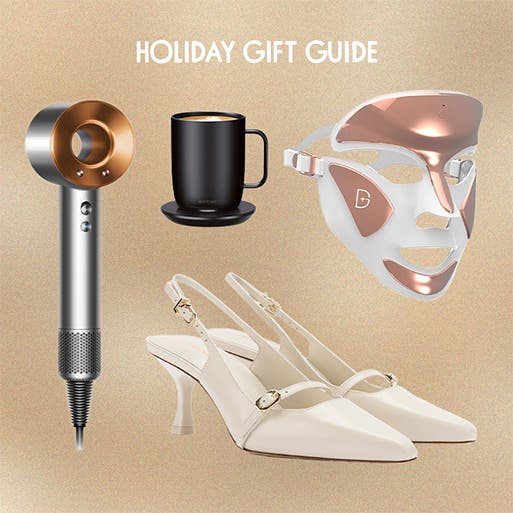 An assortment of luxe gifts.
