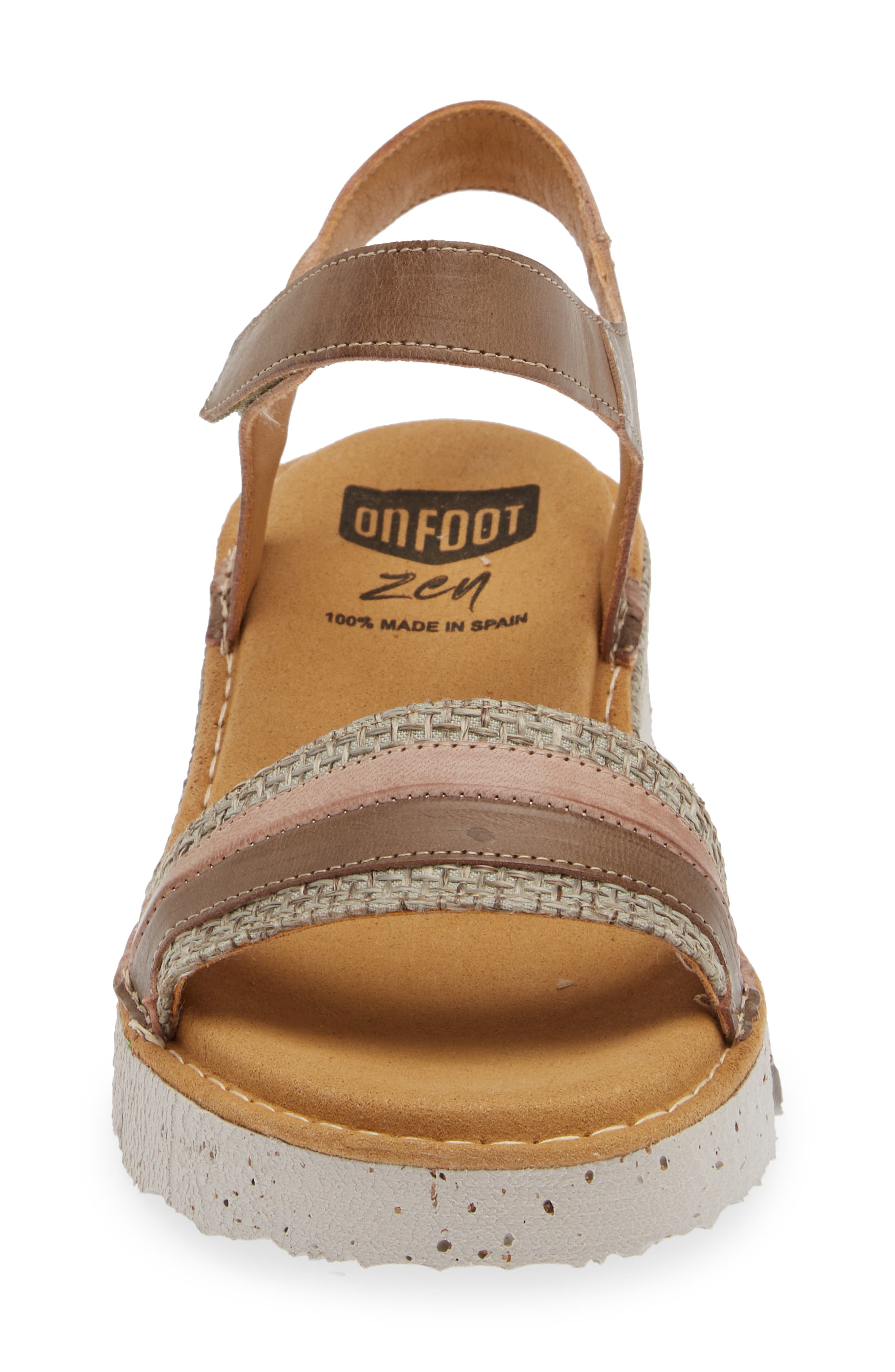 On Foot Catalina Wedge Sandal, Alternate, color, 