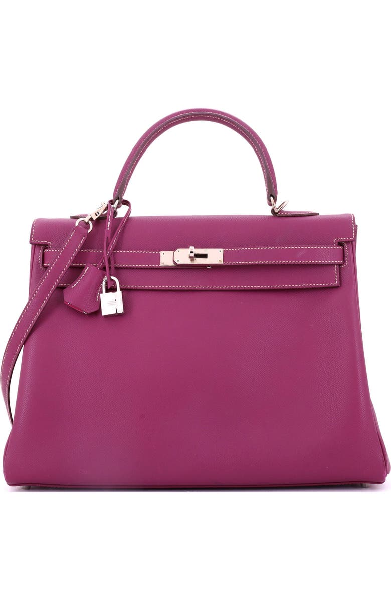 Pre-Owned Hermes Candy Kelly Handbag Epsom 35, Main, color,
