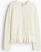 H&M Pointelle-knit Cardigan