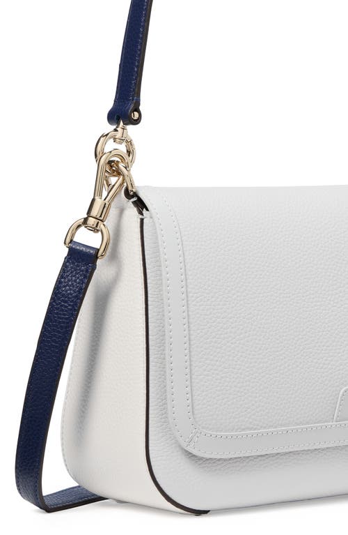 Kate Spade New York Hudson Colorblock Pebbled Leather Satchel