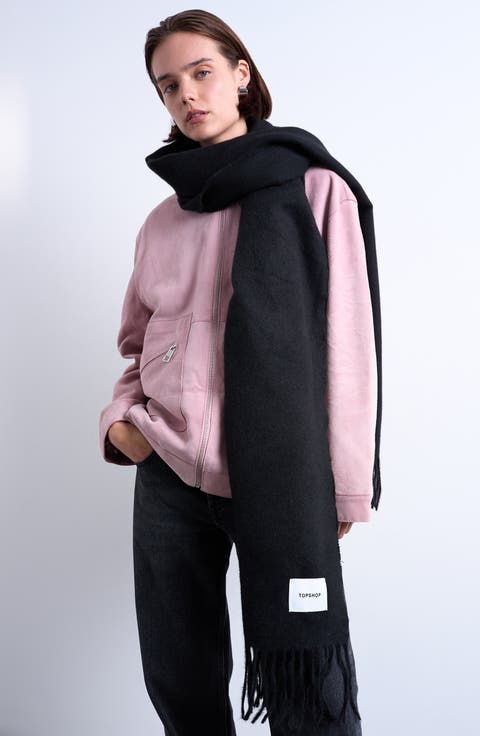 Fringe Blanket Scarf