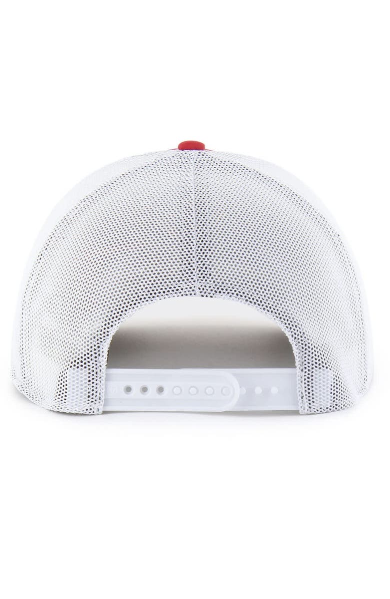 '47 Men's '47  Red Georgia Bulldogs Rangefinder brrr Trucker Adjustable Hat, Alternate, color, 