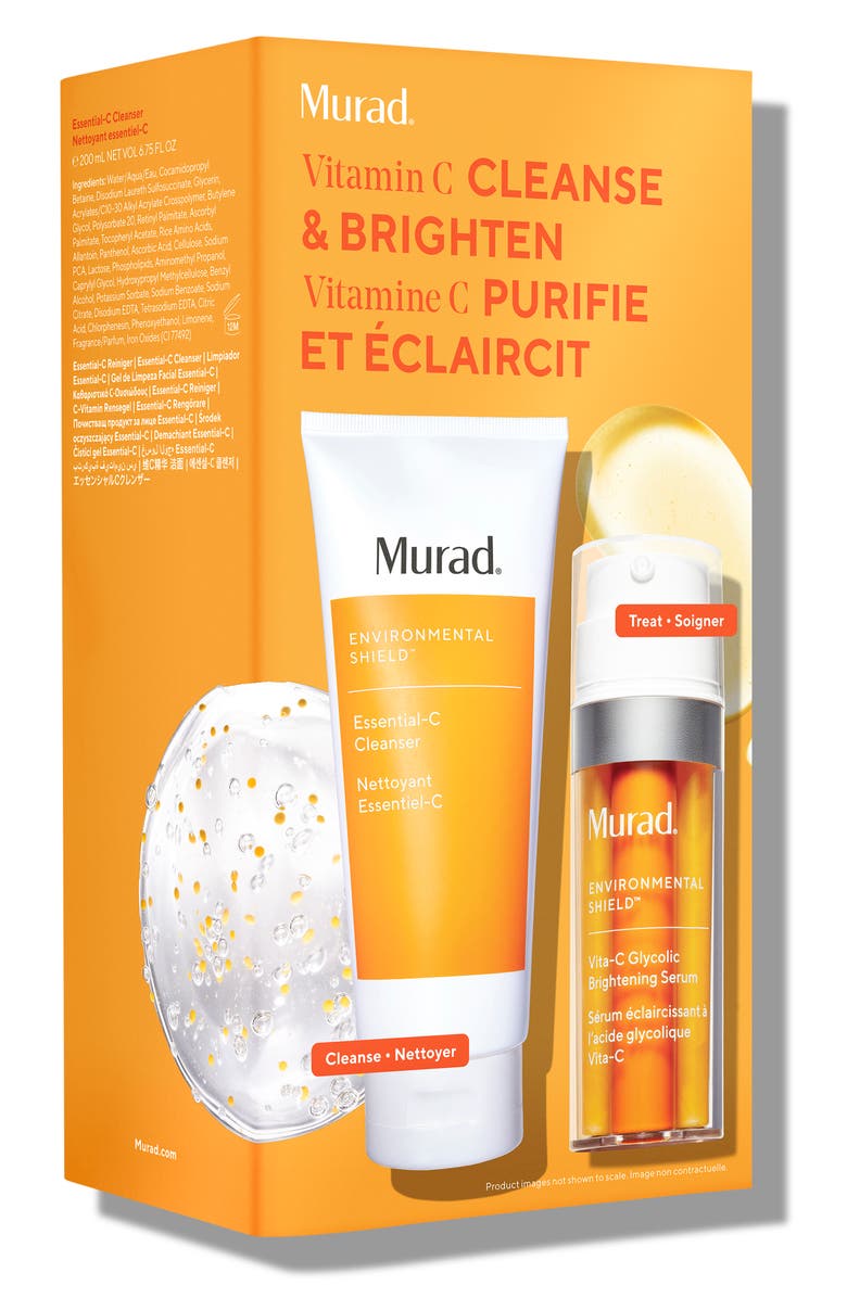 Murad<sup>®</sup> Cleanse & Brighten Vitamin C Skin Care Set USD $120 Value, Alternate, color,