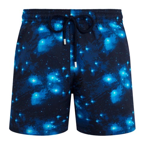 Stretch Short Swim Trunks Pearl