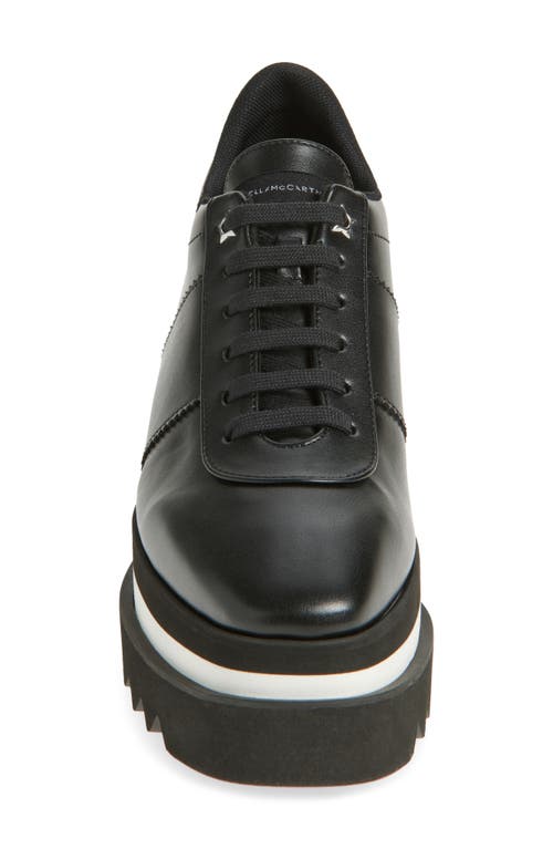 Stella Mccartney Sneakelyse Platform Sneaker In Black