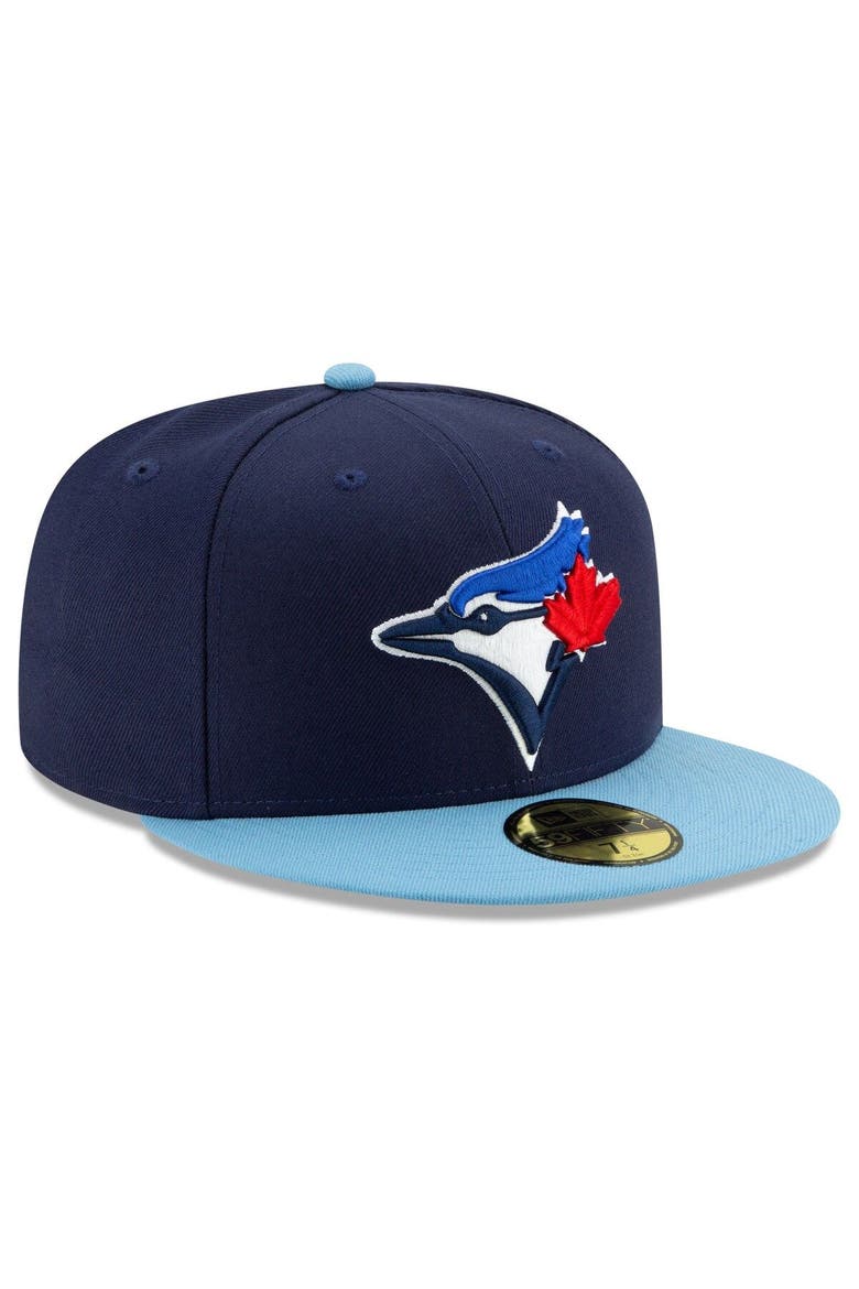 Men's New Era Navy Toronto Blue Jays Alternate 4 Authentic Collection On-Field 59FIFTY Fitted Hat, Alternate, color, Navy