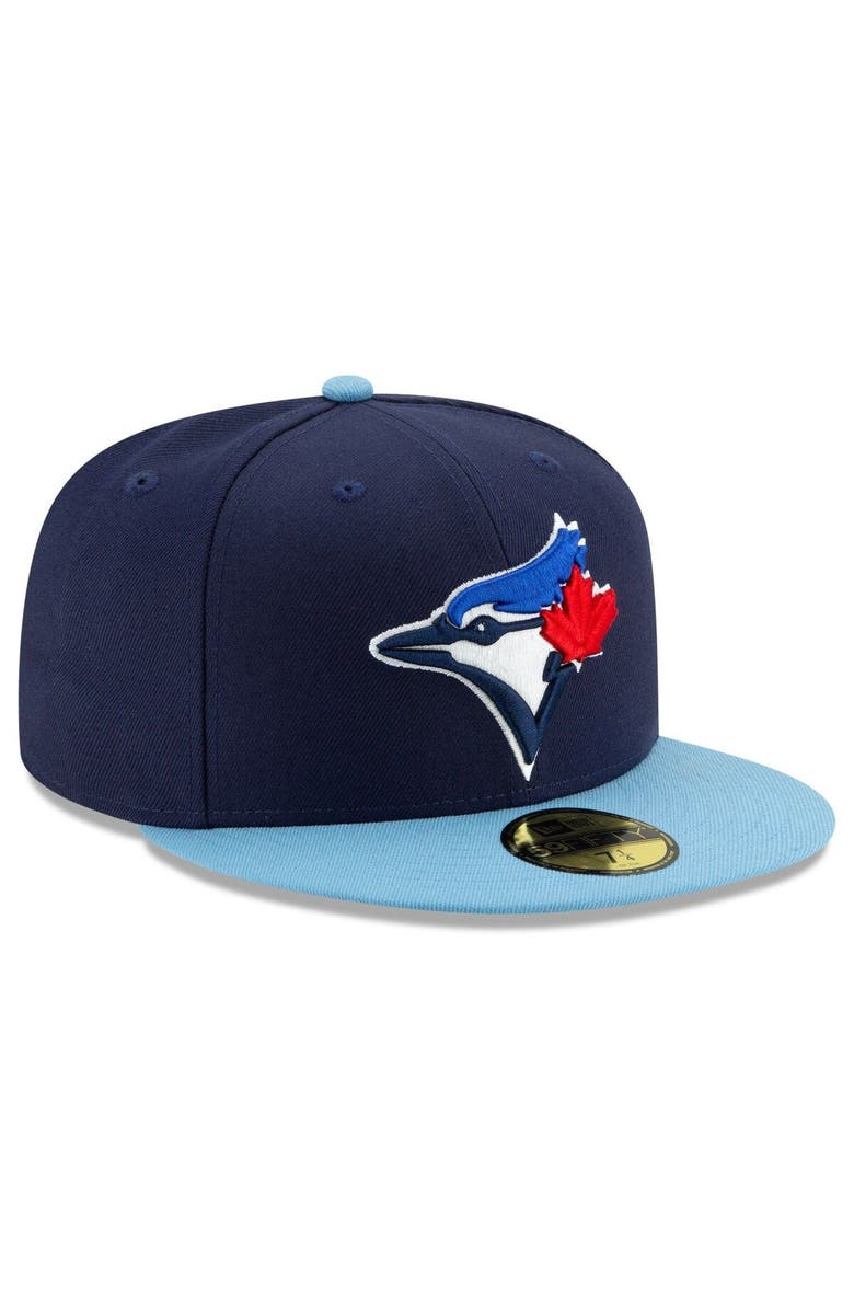 New Era Men's New Era Navy Toronto Blue Jays Alternate 4 Authentic Collection On-Field 59FIFTY Fitted Hat, Alternate, color, Navy