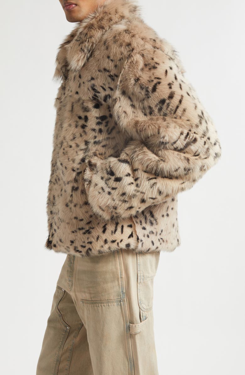 AMIRI Deer Genuine Shearling Jacket, Alternate, color, Dark Brown