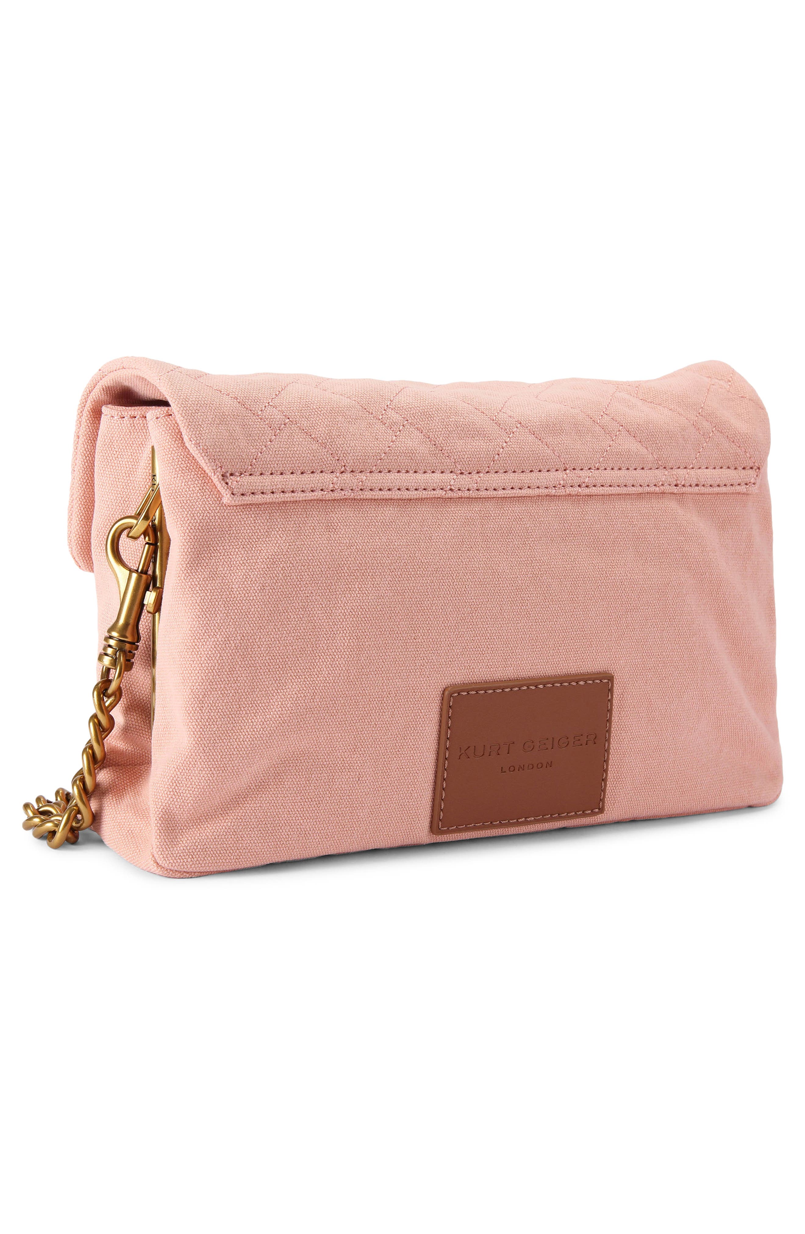 Celia Canvas Shoulder Bag, Alternate, color, LIGHT/ PASTEL PINK