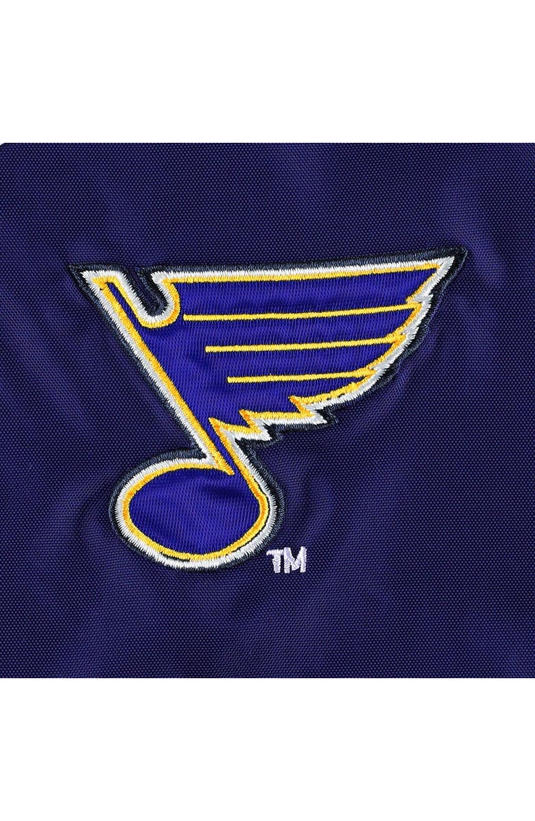 Tommy Hilfiger Women's Tommy Hilfiger Blue/Navy St. Louis Blues Staci Half-Zip Windbreaker Jacket, Alternate, color, 