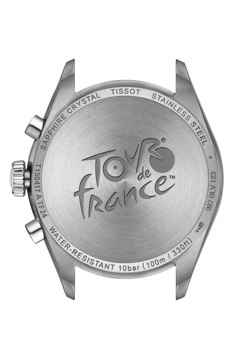 Tissot PR 100 Tour de France Bracelet Chronograph Watch, 44mm, Alternate, color, 