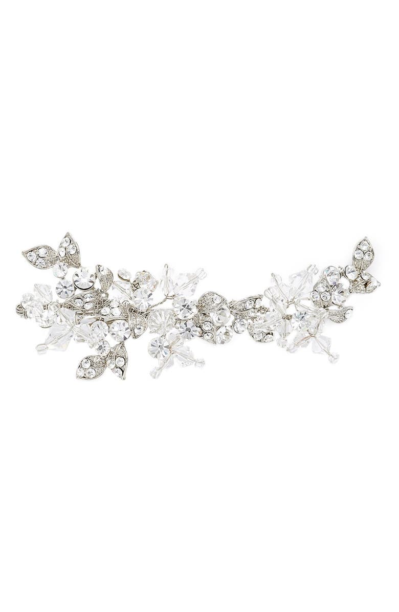 Brides & Hairpins Olivia Jeweled Hair Clip, Alternate, color, 