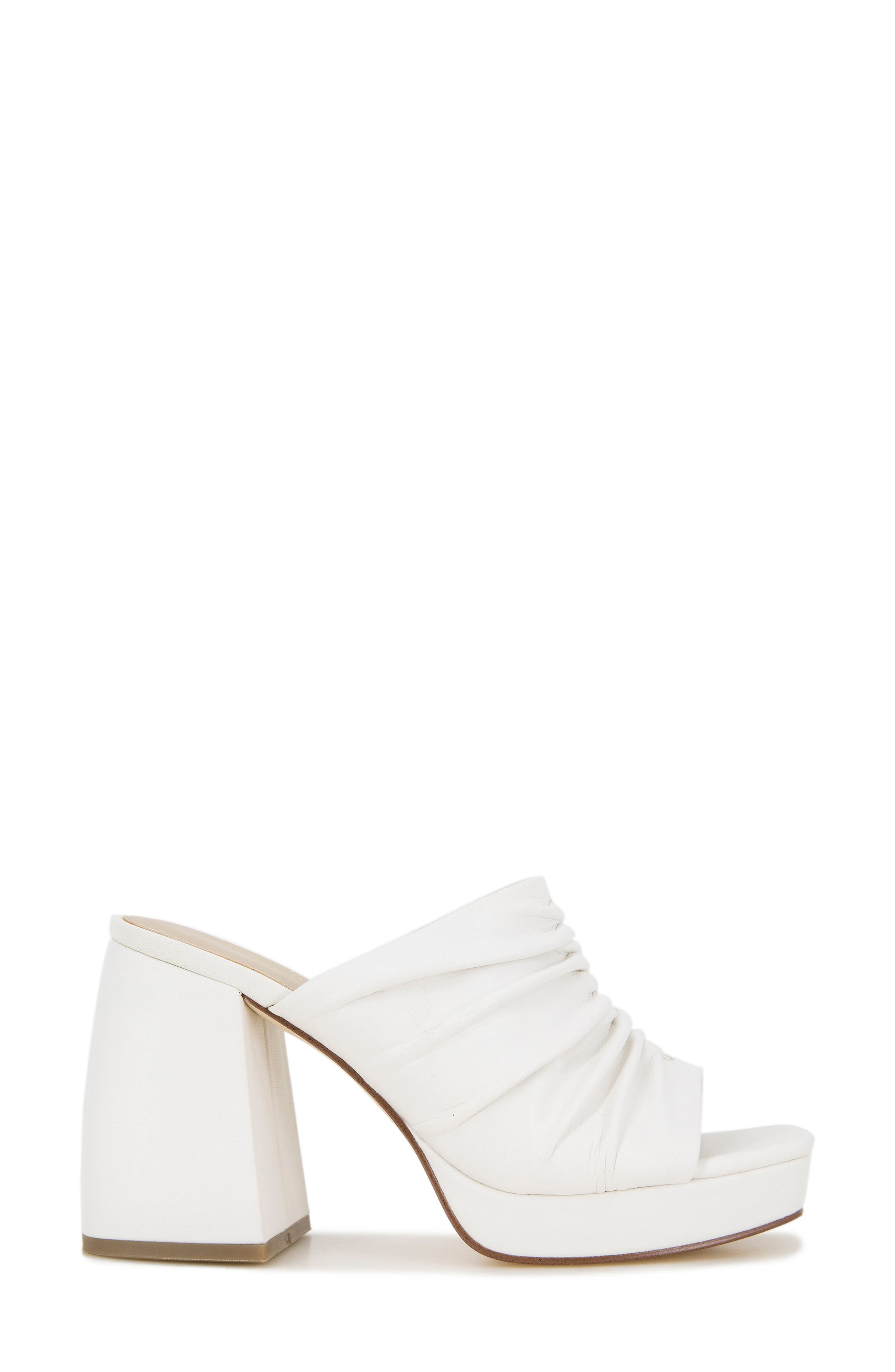Anika Platform Sandal, Alternate, color, ECRU PU