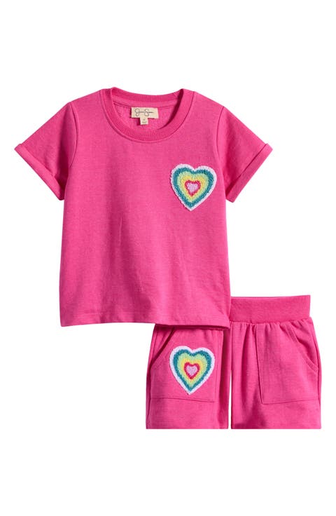 Kids' French Terry Top & Shorts Set (Toddler)
