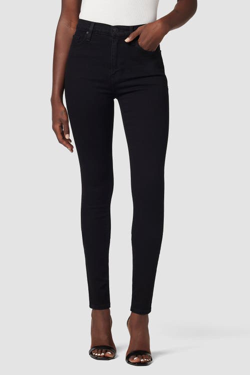 Hudson Jeans Barbara High Waist Skinny In Black