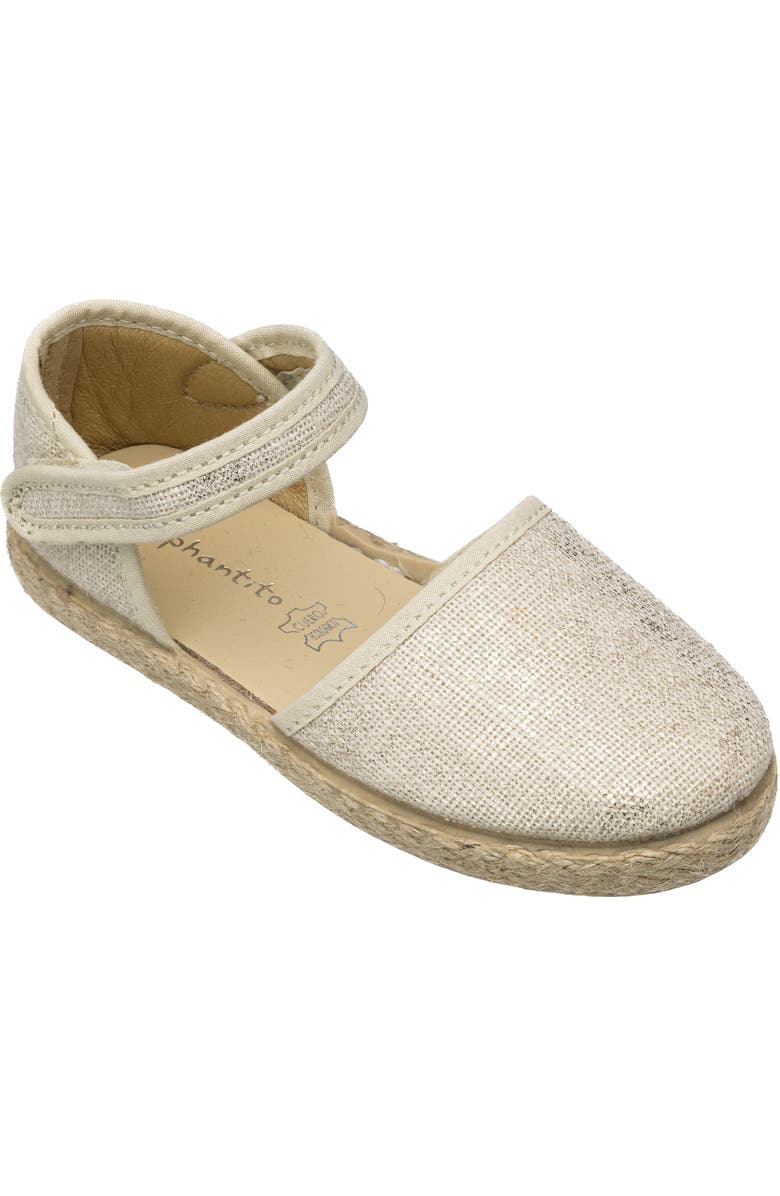 Elephantito Kids' Classic Linen Espadrille, Alternate, color,