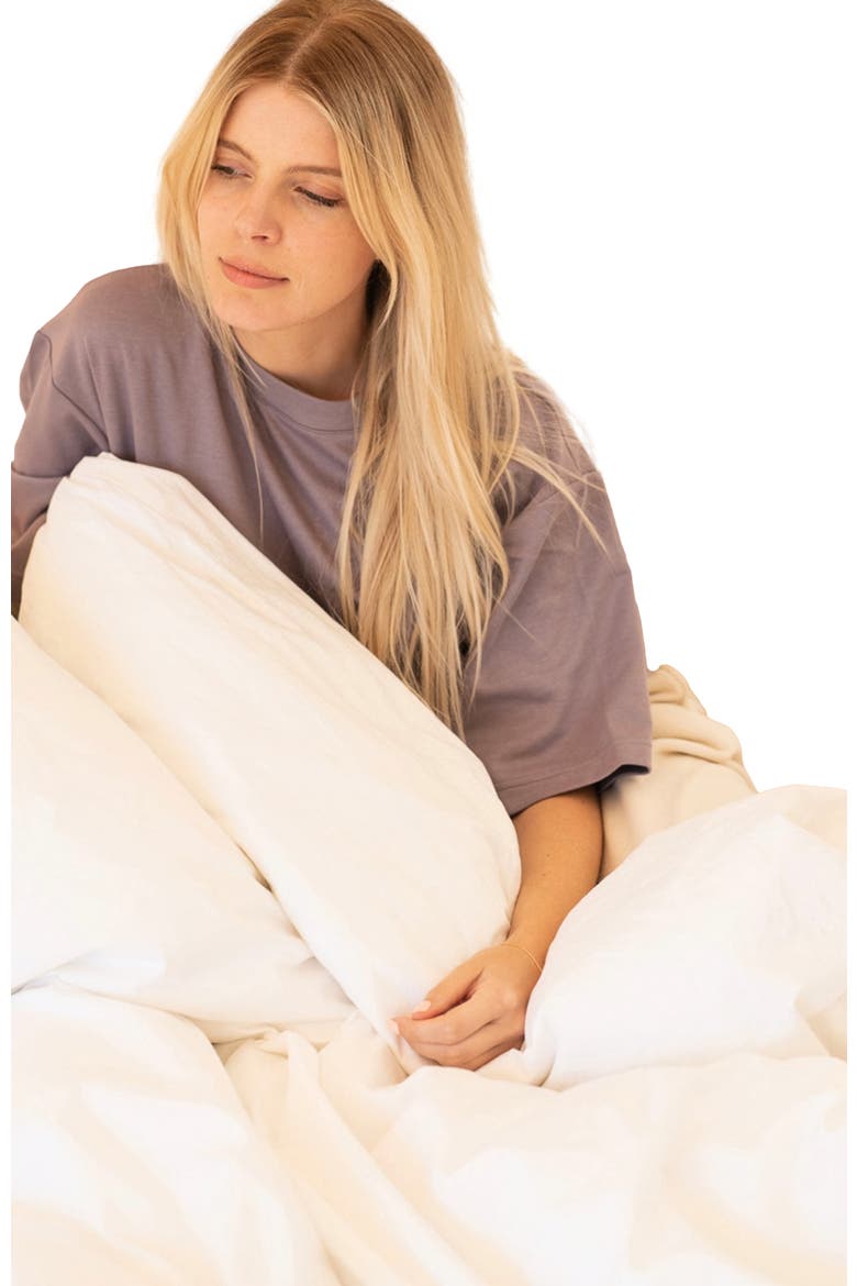 Duvet Cover, Alternate, color, White
