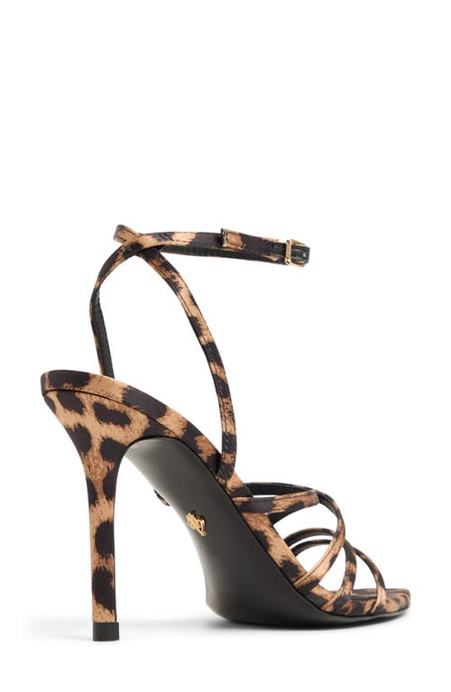 Aldo Solania Ankle Strap Pointed Toe Sandal In Multi