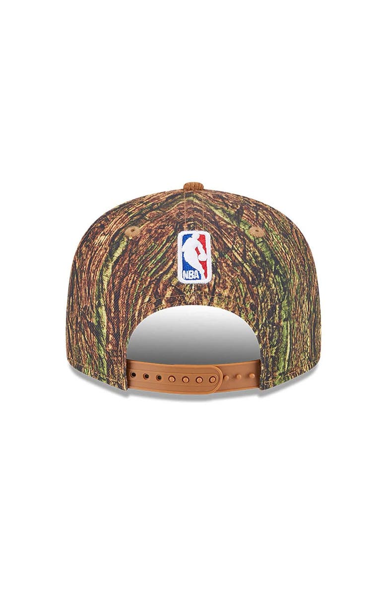 New Era Men's New Era Camo Philadelphia 76ers Victory Grove Forest Sneaker Pin 9FIFTY Snapback Hat, Alternate, color, Camo