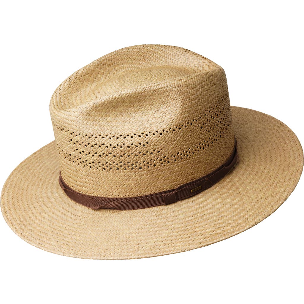 Bailey Coram Straw Panama In Tawny