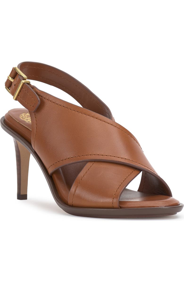 Vince Camuto Famla Slingback Sandal, Main, color, Caramello