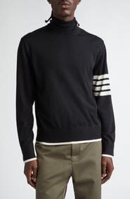Thom Browne Virgin Wool Turtleneck Sweater