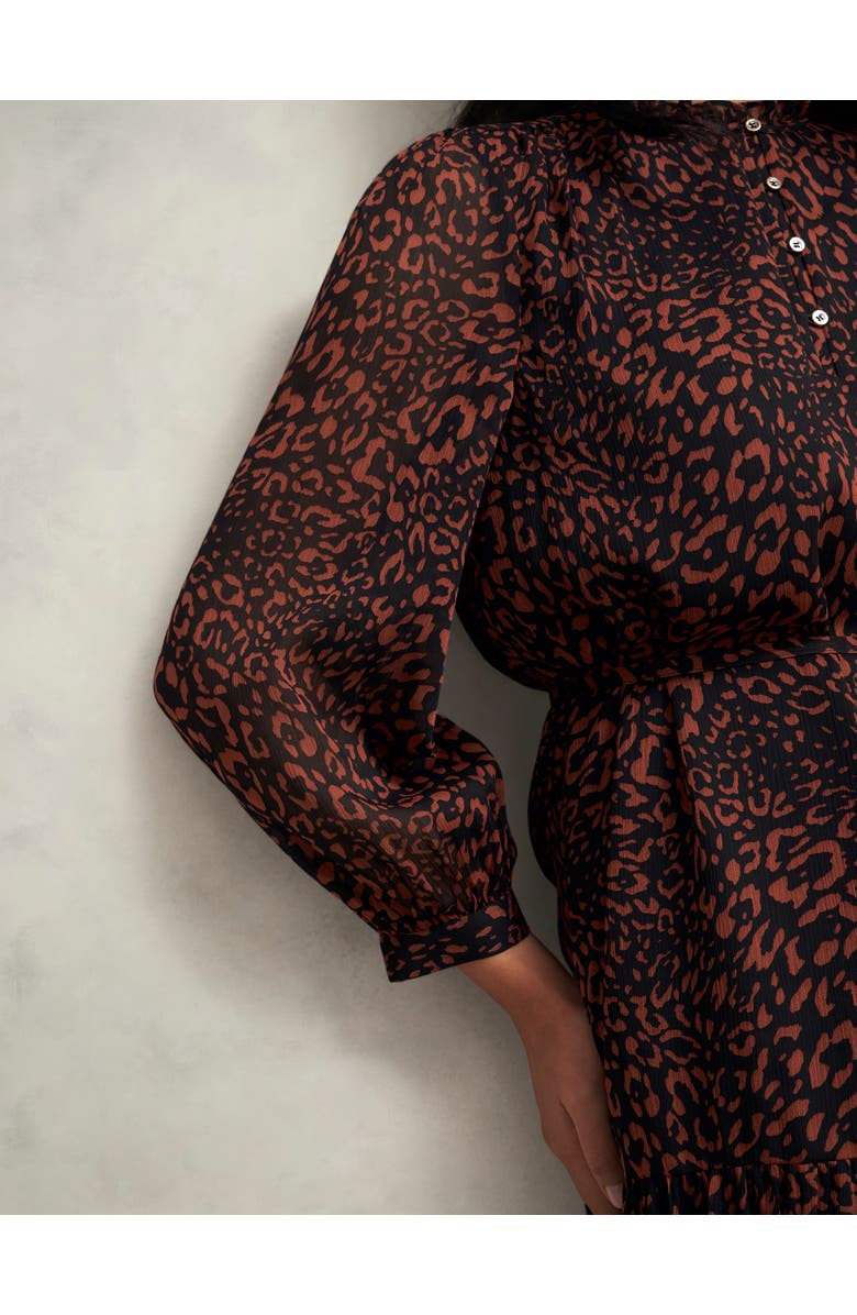 HOBBS LONDON Monikah Dress, Alternate, color, Black Copper