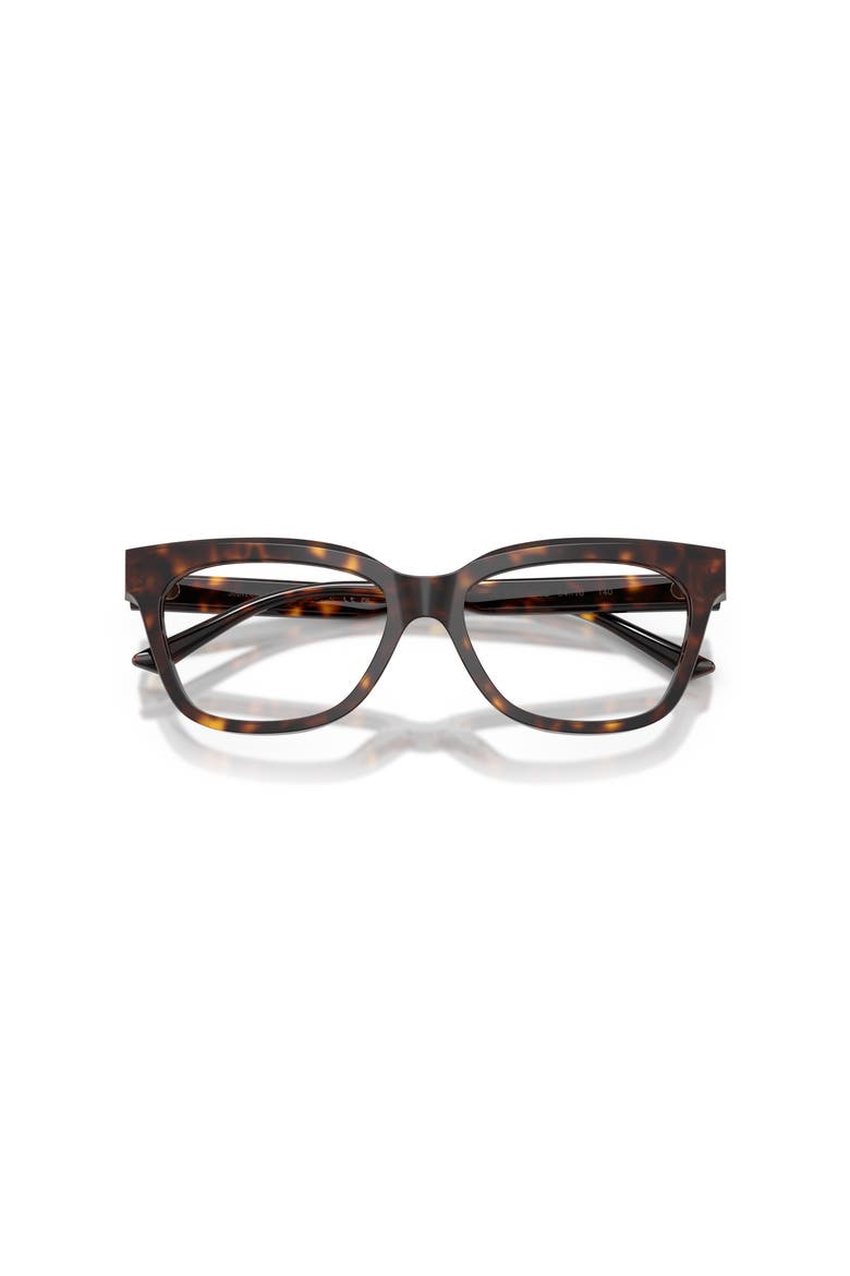 52mm Rectangle optical glasses, Alternate, color, Tortoise