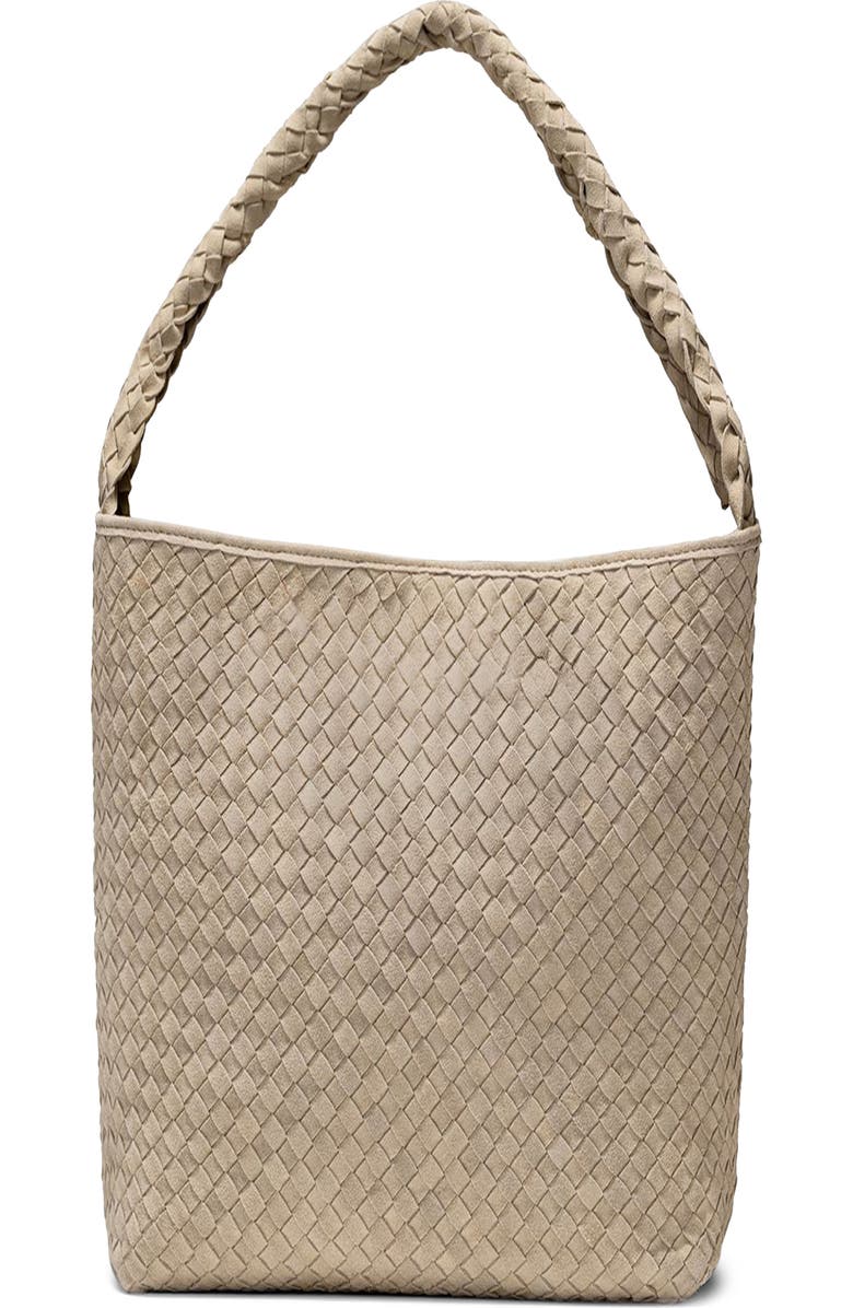 Écotorie San Antonio Leather Hobo, Alternate, color, Beige