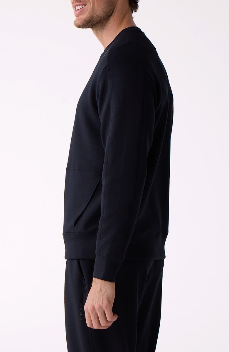 Centerline Athletics Après Men's Crew Sweatshirt, Alternate, color, Black