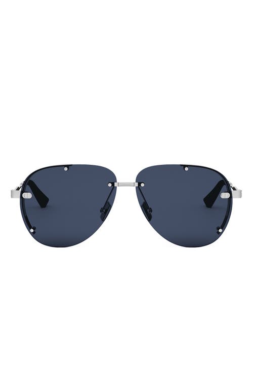 Dior Neo A1u 61 Pilot Sunglasses In Blue