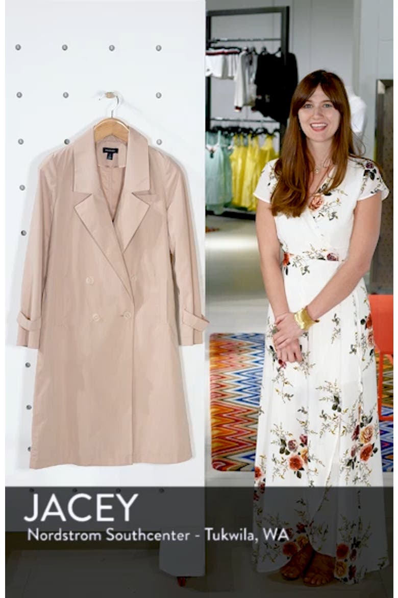 Double Breasted Trench Coat video