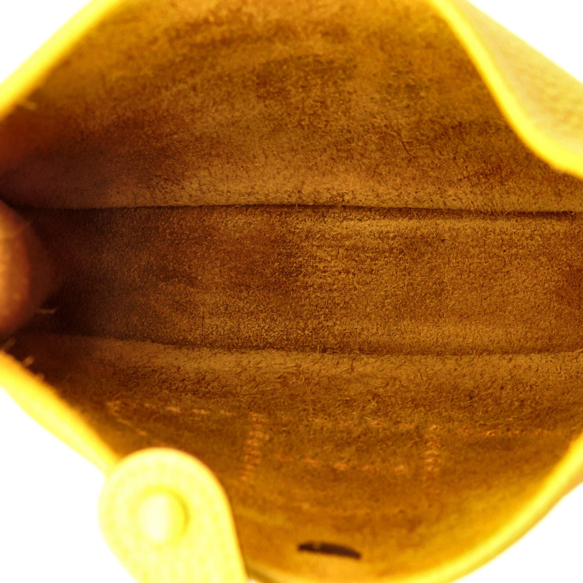 Pre-Owned Hermes Evelyne Bag Gen III Clemence TPM, Alternate, color, Jaune Ambre