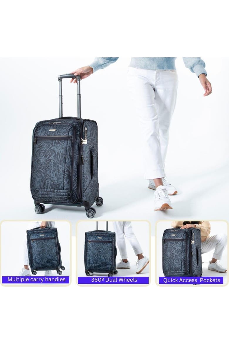 Avalon Softside 3 Piece (20"/24"/28") Luggage Set, Alternate, color, Serengeti Night