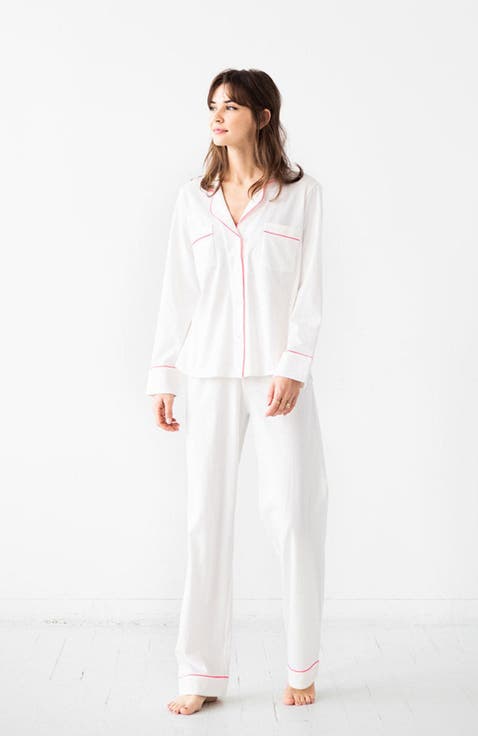 Classic Luxury Pajamas in Brushed Pima Cotton