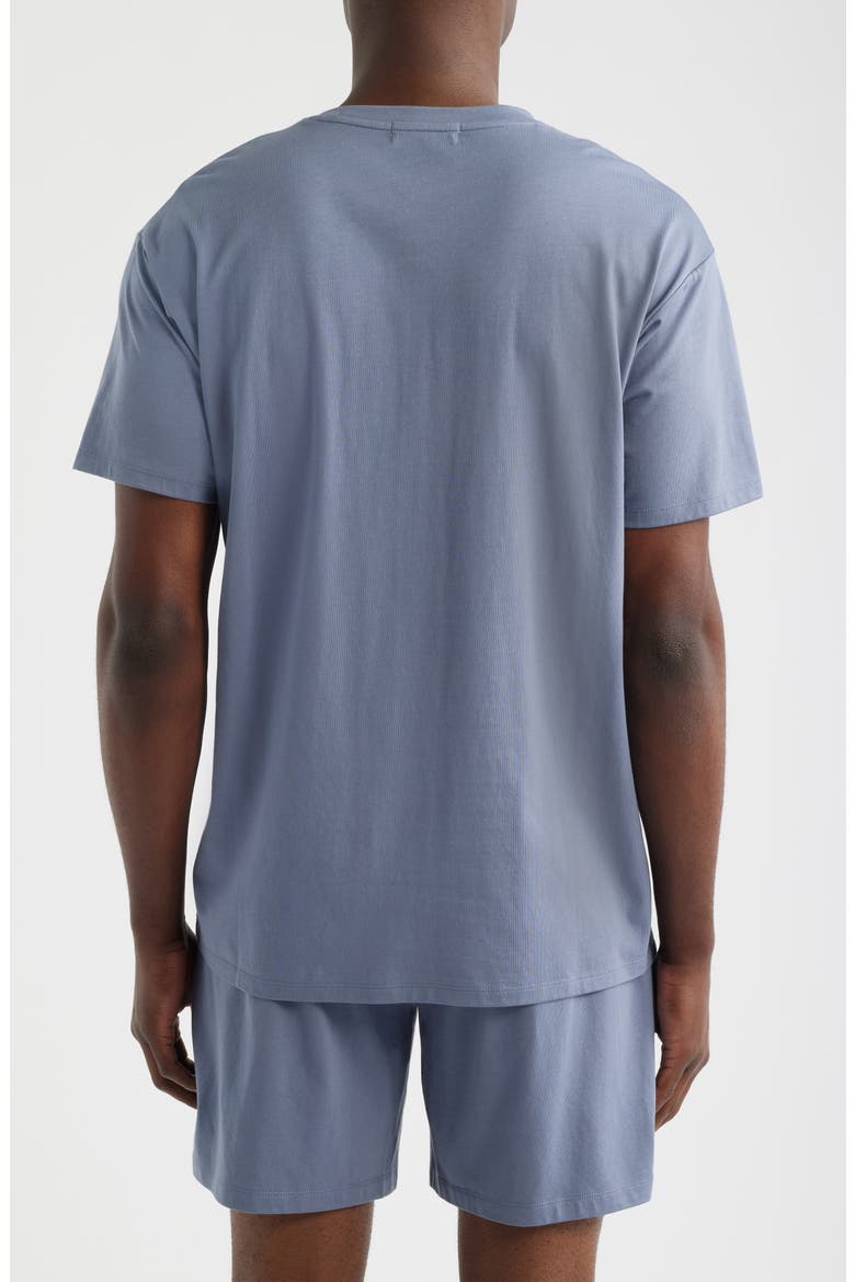 Cotton & Modal Crewneck T-Shirt, Alternate, color, GREY FOLKSTONE