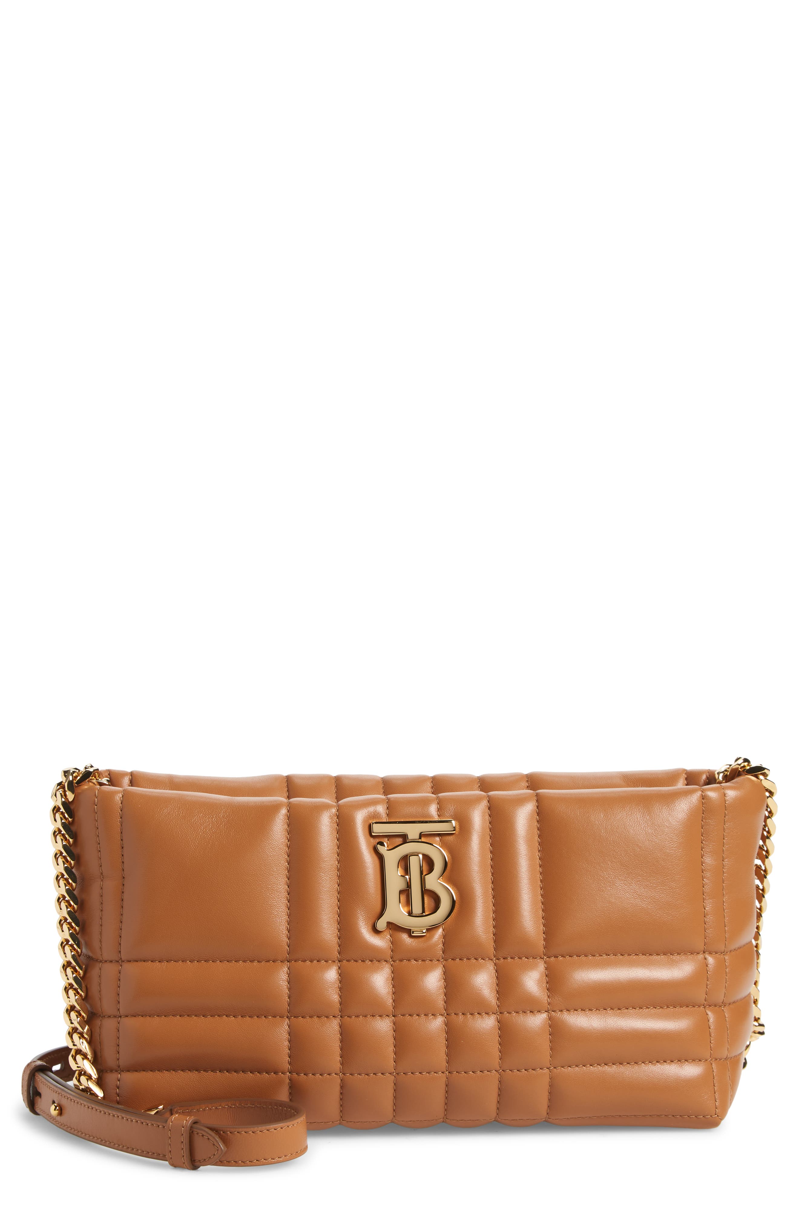 Burberry Small Lola Quilted Leather Shoulder Bag, Main, color, 