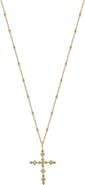 Bony Levy Mykonos Cross Pendant Necklace