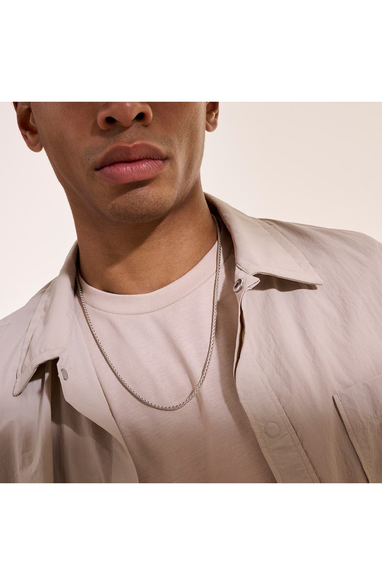 John Hardy Men's Slim Chain Necklace, Alternate, color, Silver