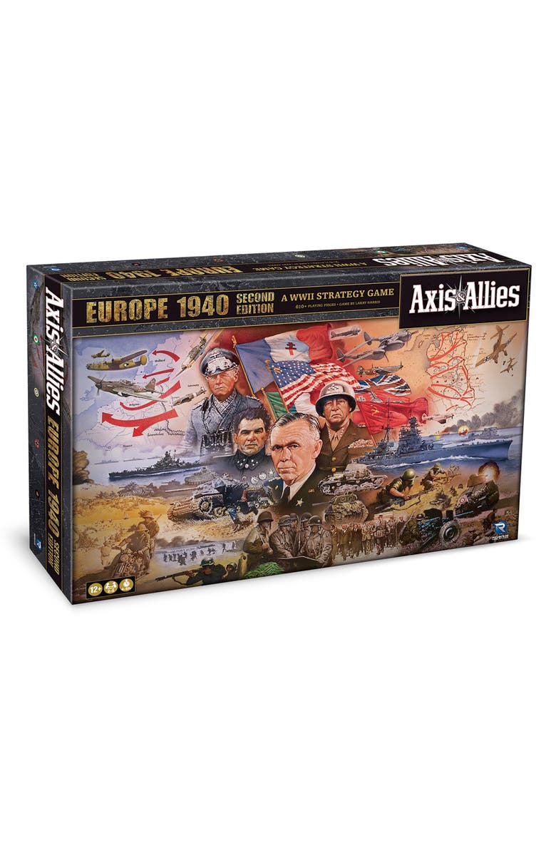 Renegade Game Studios 1940 Europe Second Edition Wwii War Miniatures Board Game, Main, color, Multicolored