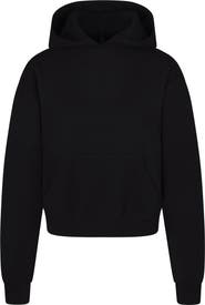 SKIMS Cotton Blend Fleece Classic Pullover Hoodie