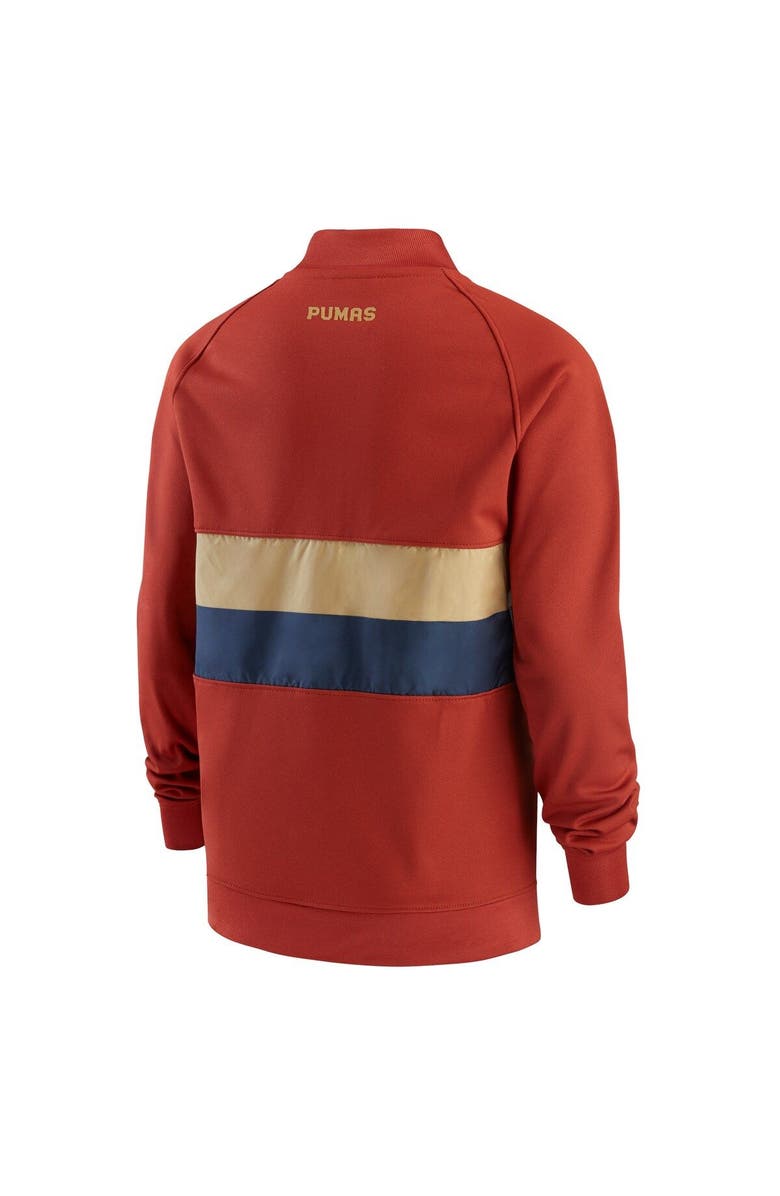 Nike Youth Nike Burnt Orange Pumas I96 Anthem Raglan Full-Zip Jacket, Alternate, color, Burnt Orange