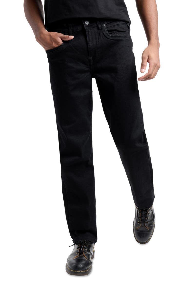XRAY Supersoft Relaxed Slim Fit Skinny Jeans, Alternate, color, Jet Black