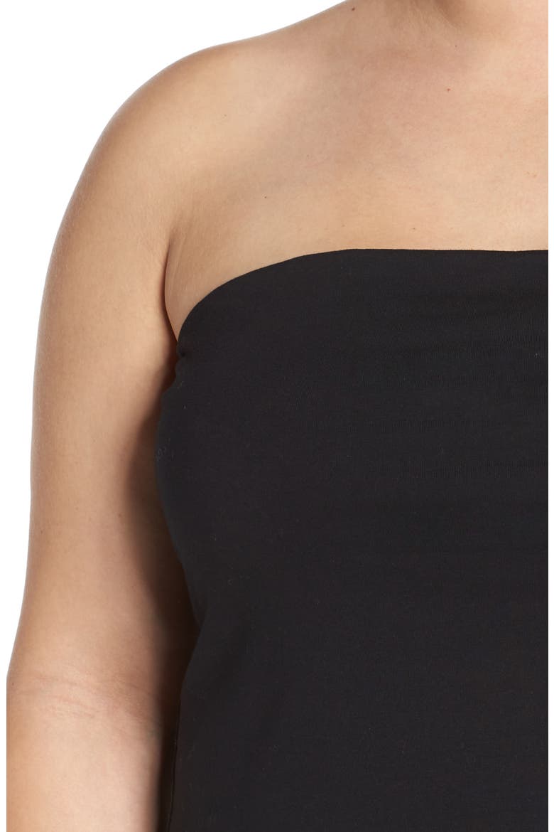 Tube Top, Alternate, color, BLACK