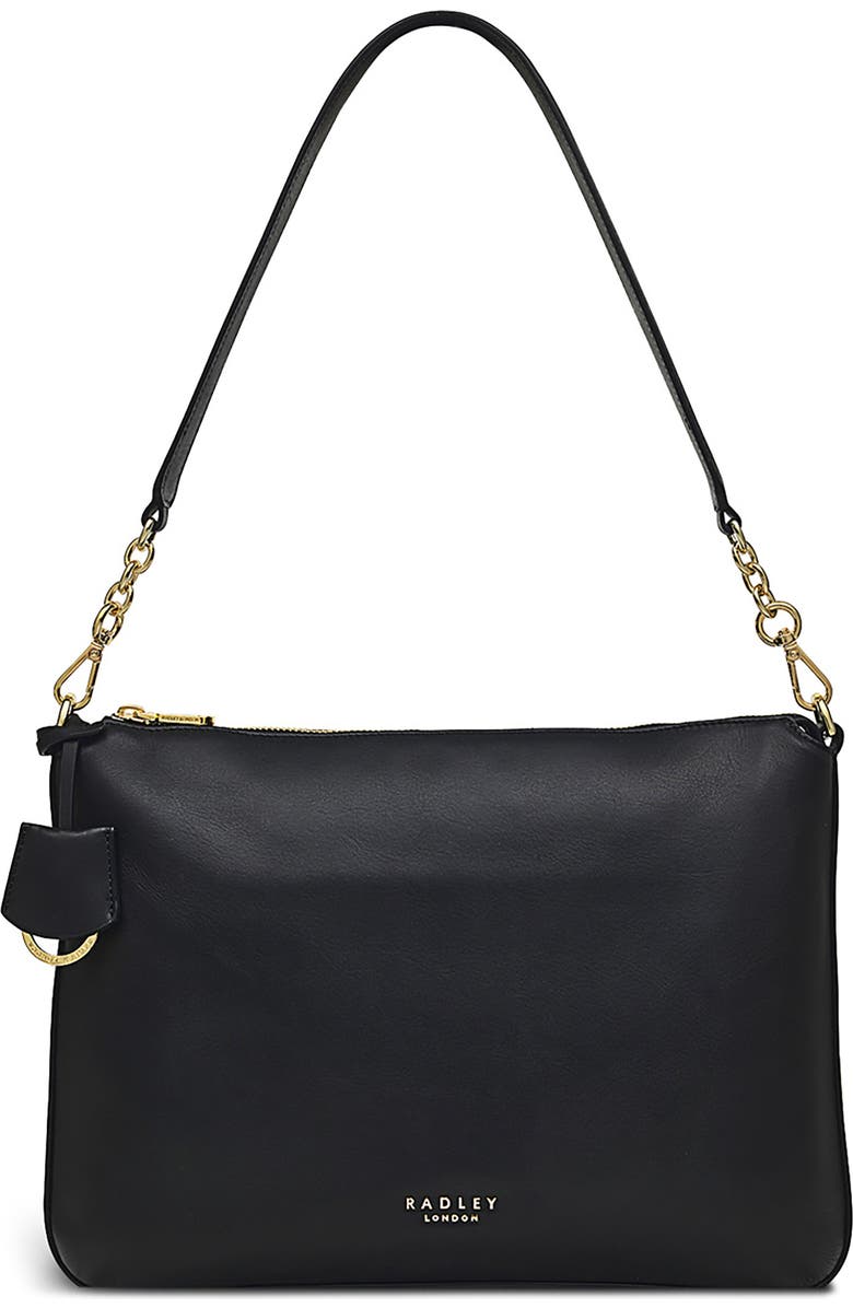 Radley Warnham Court Medium Zip Top Shoulder Bag, Main, color, Black