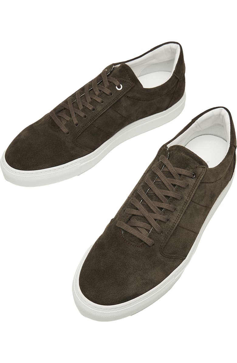 Want Les Essentiels Lennon 2.0 Suede Leather Low Sneaker, Alternate, color, Dark Brown