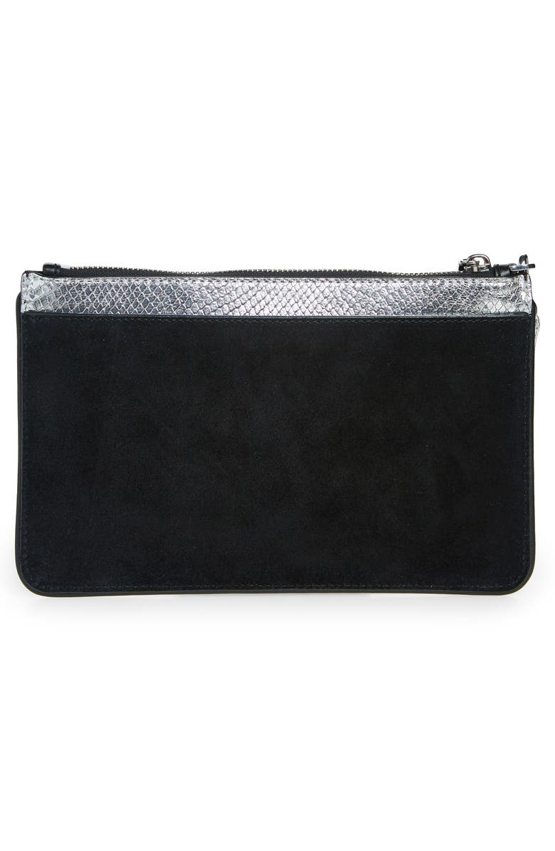 MICHAEL Michael Kors Large Jet Set Charm Leather Wristlet, Alternate, color, 